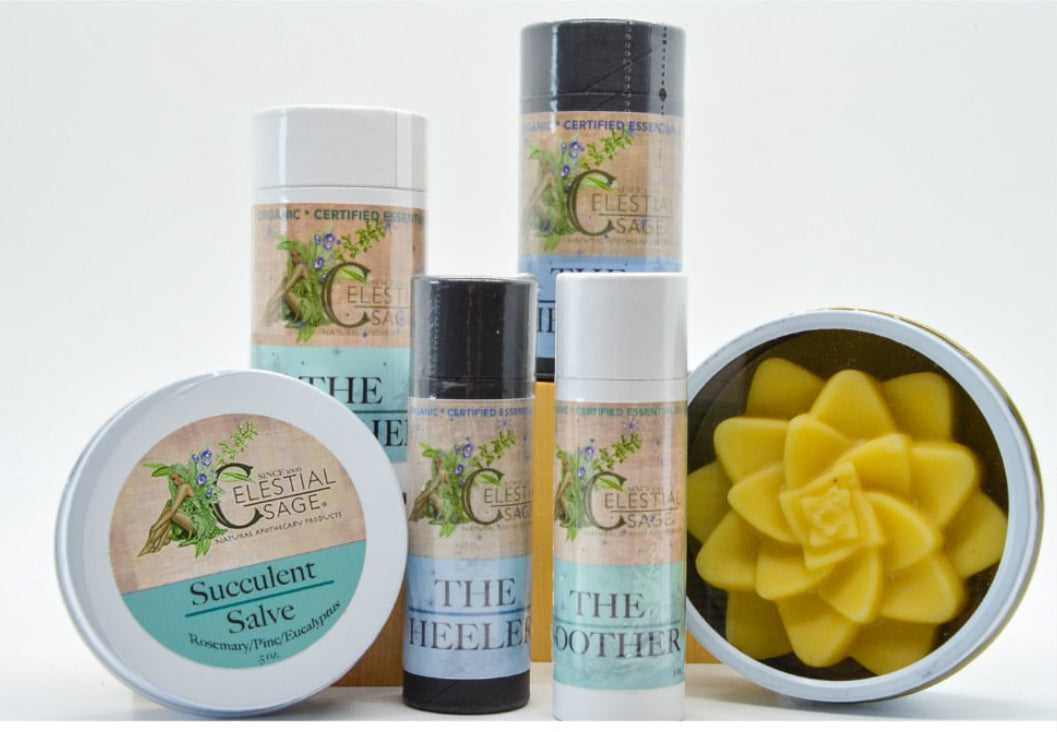 Discover the Natural Healing Power of Handcrafted Body Salves by Celestial Sage