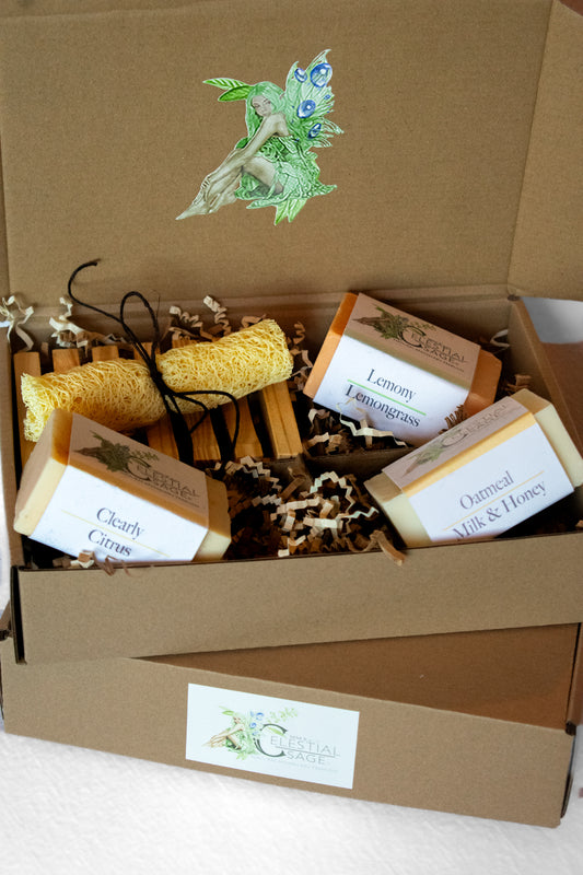 Natural, Handmade Soap Gift Box
