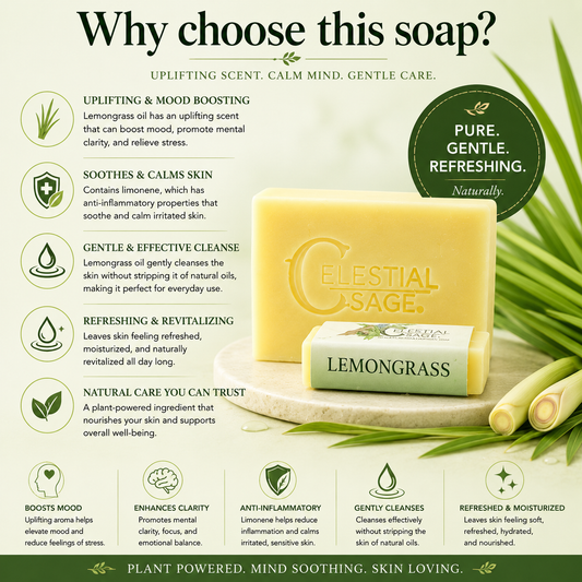 Lemony Lemongrass Soap