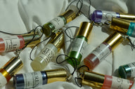 Various rollerball essential oils for chakras