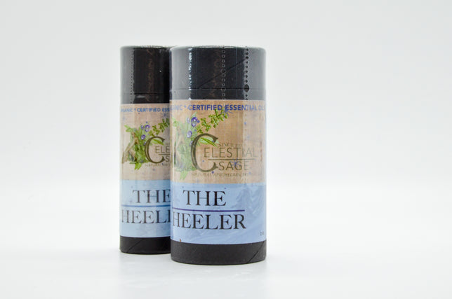 Natural salve for cracked heels